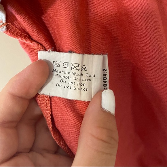 MOTIONWEAR Salmon Strappy Camisole Ballet Leotard - Picture 8 of 9